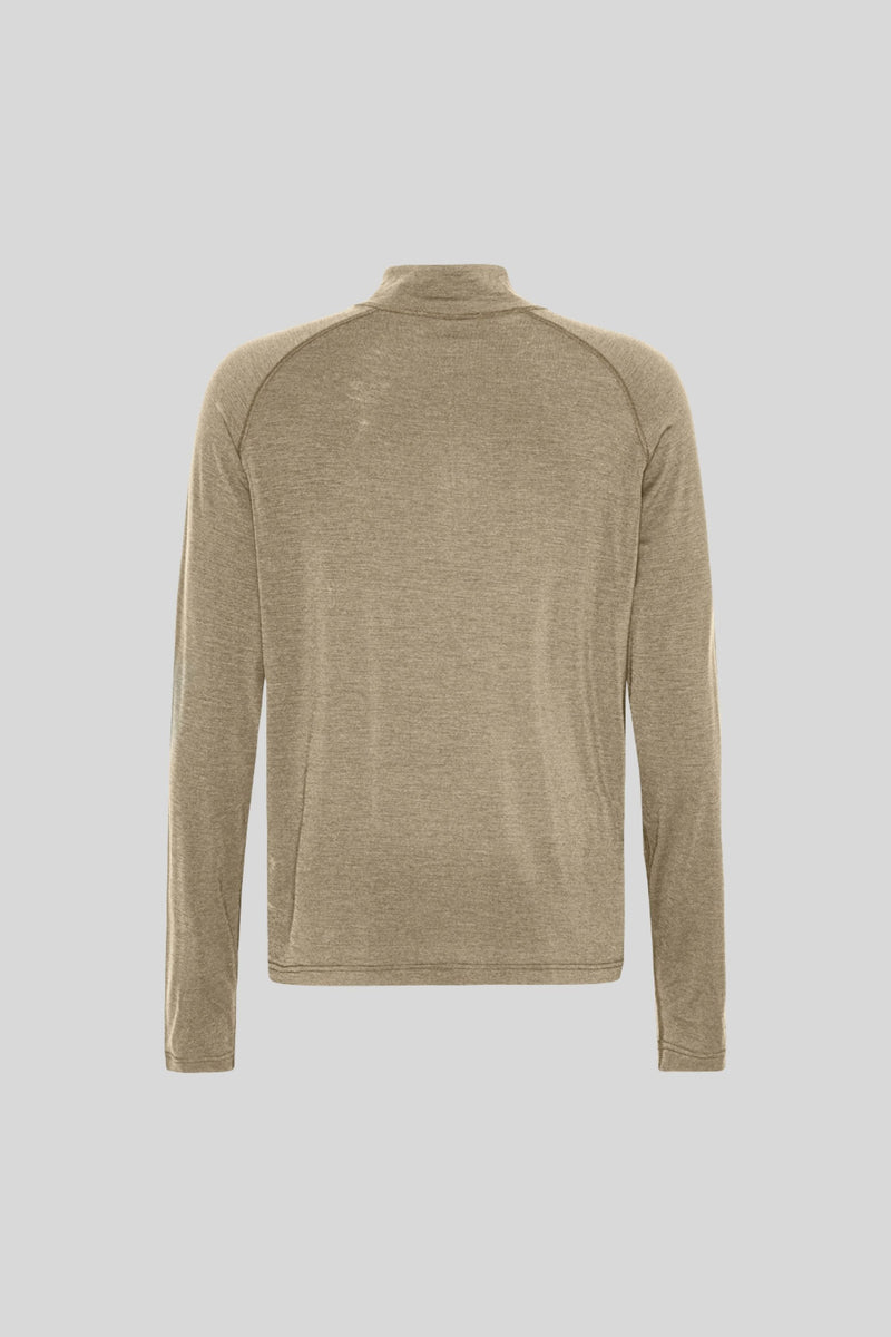 Superino Alling Half Zip Pale Khaki