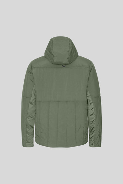 Lund Padded Jacket GeoMap Lark Green