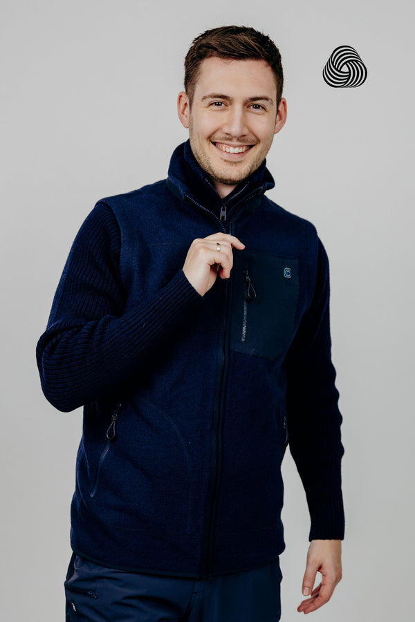 Fløyen Merino Wool Vest
