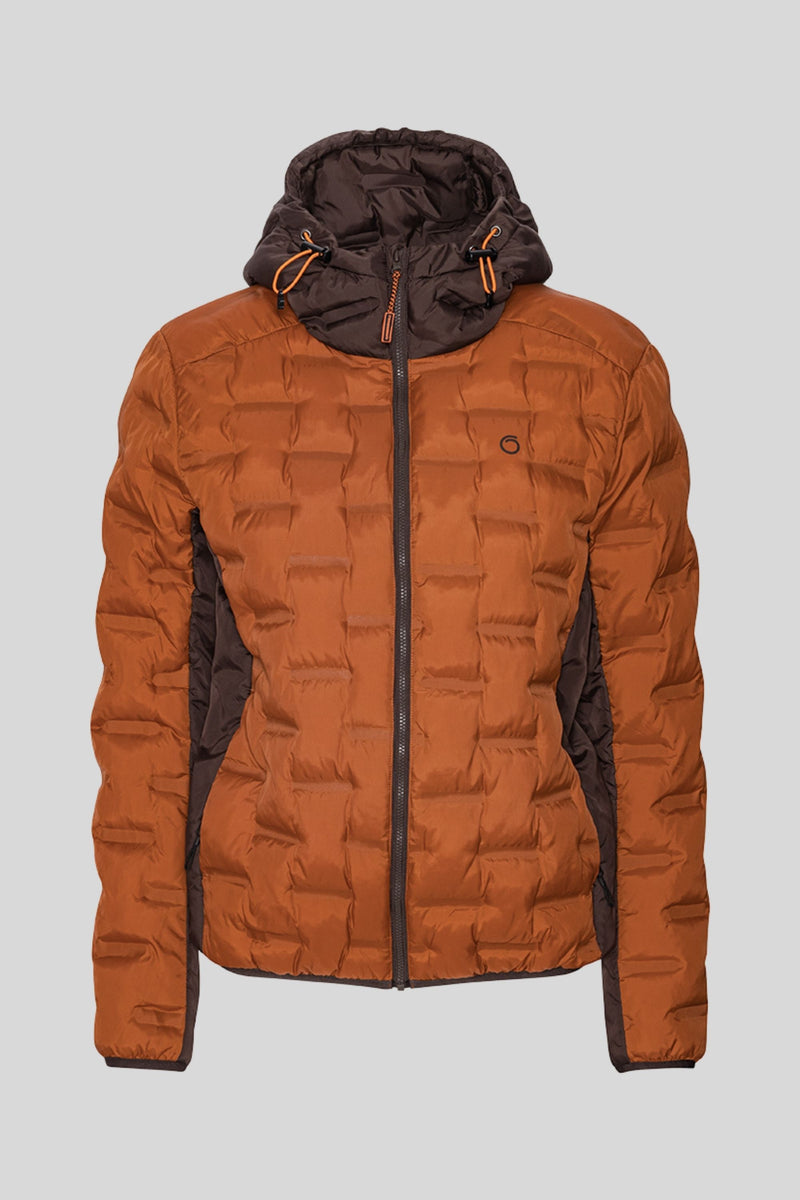 Nors Quilted Jacket Caramel Café