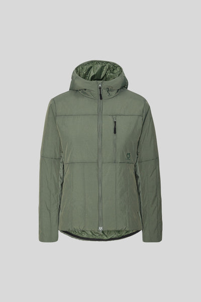 Fils Padded Jacket GeoMap Lark Green