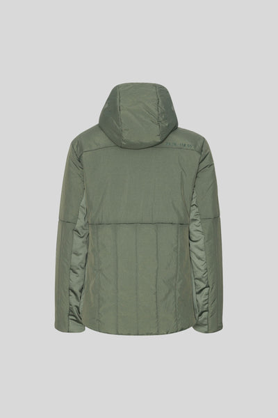 Fils Padded Jacket GeoMap Lark Green