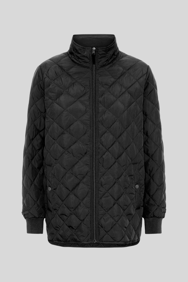 Cowell Quilted Jacket Black