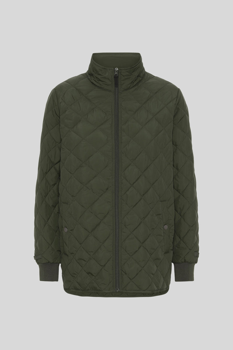 Cowell Quilted Jacket Green