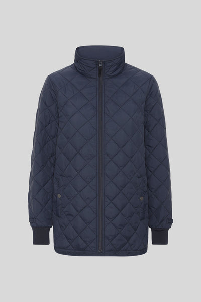 Cowell Quilted Jacket Navy