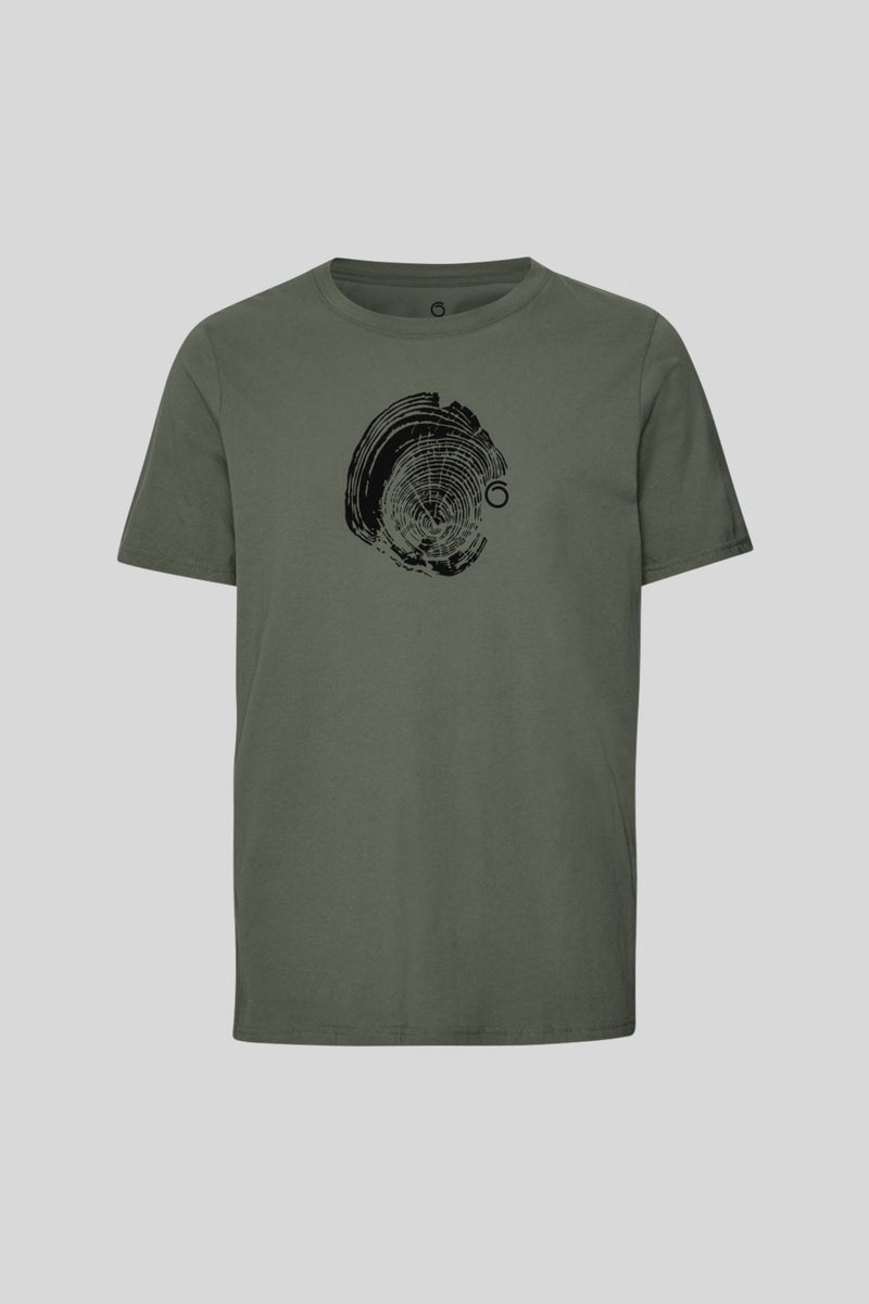 Fingerprint Tee Lark Green