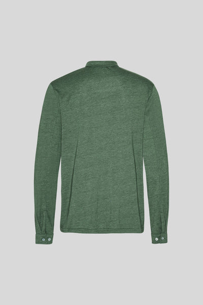 Lemming Tencel® Polo Green Melange