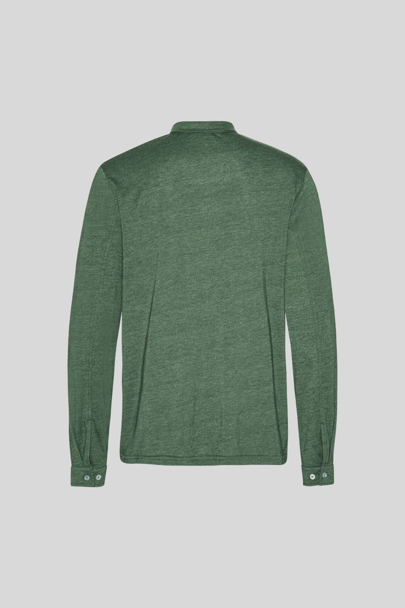 Lemming Tencel® Polo Green Melange