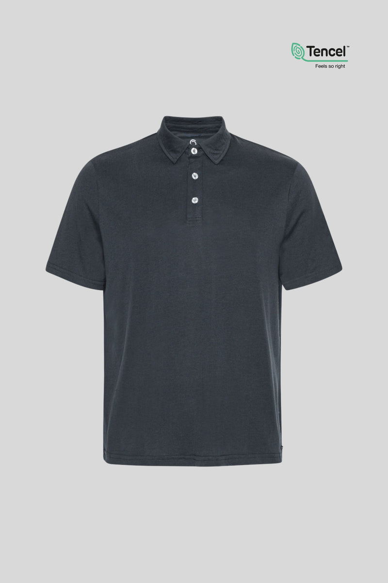 Savary Tencel® Polo Navy