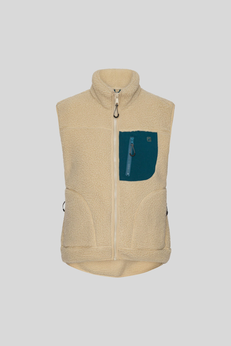 Sparren Vest Pale Khaki